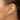 14K Gold Polished & Diamond-Cut Hoop Earrings – Chic Everyday Must-Have - Image 3