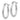 14k White Gold Polished Oval Tube Hoop Earrings - Image 1