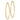 14k Gold Satin Diamond-Cut Round Tube Hoop Earrings - Image 1
