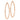 14k Rose Gold Diamond-Cut Round Tube Hoop Earrings - Image 1
