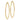 14k Gold Diamond-Cut Round Tube Hoop Earrings - Bold & Stylish - Image 1