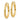 14k Gold Diamond-Cut Round Tube Hoop Earrings - Modern Statement Style - Image 1