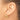 14k Gold Diamond-Cut Round Tube Hoop Earrings for Everyday Shine - Image 2