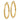 14k 3x40mm Diamond-cut Round Tube Hoop Earrings - Image 1