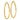 14k 3x55mm Diamond-cut Round Tube Hoop Earrings - Image 1
