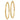 14k 3x60mm Diamond-cut Round Tube Hoop Earrings - Image 1