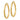 14k Gold Satin Diamond-Cut Round Tube Hoop Earrings - Image 1