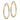 14k Gold & Rhodium Twisted Hoop Earrings with Diamond-Cut Detail - Image 1