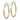 14k & Rhodium Diamond-cut 2.5mm Twisted Hoop Earrings - Image 1