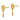 14k Gold Mini Tennis Racquet and Ball Post Earrings - Image 1