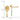 14k Tennis Racquet w/Ball Post Earrings - Image 3