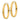 14k Gold Lightweight Oval Tube Hoop Earrings - Image 1