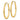 14k 1.5x25mm Lightweight Fancy Oval Tube Hoop Earrings - Image 1