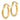 14k Gold Twist Hoop Earrings for a Chic, Effortless Look - Image 1