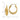 14k Gold Fancy Hoop Earrings for Effortless Style - Image 3