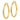 14K Gold Diamond-Cut Tube Hoop Earrings - Sleek & Shiny Statement Accessory - Image 1