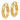 14K Gold Diamond-Cut Hoop Earrings - Trendy Tube Design - Image 1
