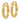 14K Gold Diamond-Cut Tube Hoop Earrings - Chic Everyday Statement - Image 1