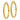 14K Gold Diamond-Cut Tube Hoop Earrings - Trendy Statement Style - Image 1