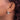 14K White Gold Diamond-Cut Tube Hoop Earrings - Trendy & Chic - Image 2