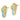 14k Gold Opal Flip Flop Earrings for a Playful Touch - Image 2