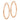 14k Rose Gold Polished Tube Hoop Earrings - Lightweight & Chic - Image 1