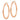 14k Rose Gold Polished Tube Hoop Earrings - Lightweight, Trendy Design - Image 1