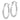 14k WG Twist Polished Hoop Earring - Image 1