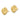 14K Gold Textured Flower Stud Earrings for Effortless Style - Image 2