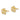 14K Textured Plumeria Flower Post Earrings - Image 2