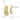 14K Gold Large Flip-Flop Earrings for a Playful Touch - Image 4