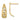 14K Gold Diamond-Cut Heart J-Hoop Earrings for Trendy Vibes - Image 1