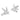 14K White Gold Seagull Post Earrings for Effortless Style - Image 2