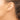 14K Gold 3D Mini Basket Drop Earrings - Image 3