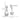 14K White Gold Mini Basket Drop Earrings for Effortless Style - Image 4