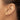 14k Two-Tone Heart Earrings with Diamond-Cut Lace Detail - Image 3