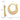 14K Two-Tone Floral Hoop Earrings for Effortless Style - Image 4