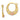 14K Two-Tone Floral Hoop Earrings for Effortless Style - Image 1