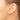 14k Gold Cross Post Earrings - Polished for Effortless Style - Image 3