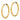 14k Gold Polished Diamond-Cut Endless Tube Hoop Earrings - Image 2