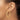 14k Gold Polished Diamond-Cut Endless Tube Hoop Earrings - Image 3