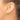 14k Gold Polished Tube Hoop Earrings - Trendy 20mm Style - Image 3