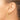 14k Polished Satin and Diamond-cut Hoop Earrings - Image 3