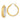 14k White Rhodium Polished Satin Diamond-cut In/Out Hoop Earrings - Image 6