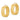 14k Gold Satin and Diamond-Cut Hoop Earrings - Image 2
