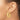 14k Gold Satin and Diamond-Cut Hoop Earrings - Image 3