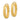 14k Polished Satin Diamond-cut Hoop Earrings - Image 2