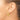 14k Polished Satin Diamond-cut Hoop Earrings - Image 3