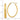 14k Gold Diamond-Cut Satin Hoop Earrings - Image 4