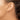 14K Rose Gold Diamond-Cut Hoop Earrings for Effortless Style - Image 3